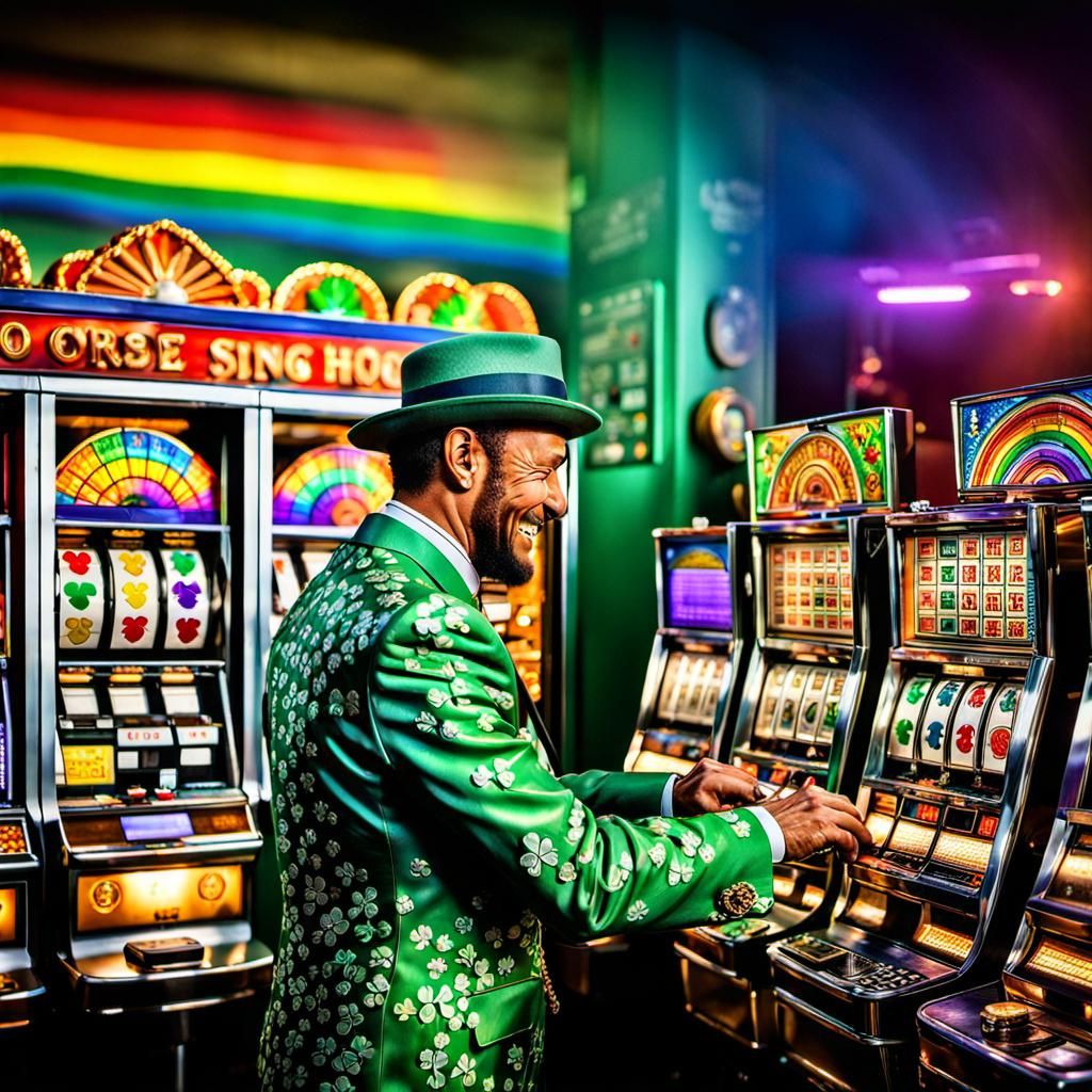 Lucky Man Wins Jackpot Under Rainbow