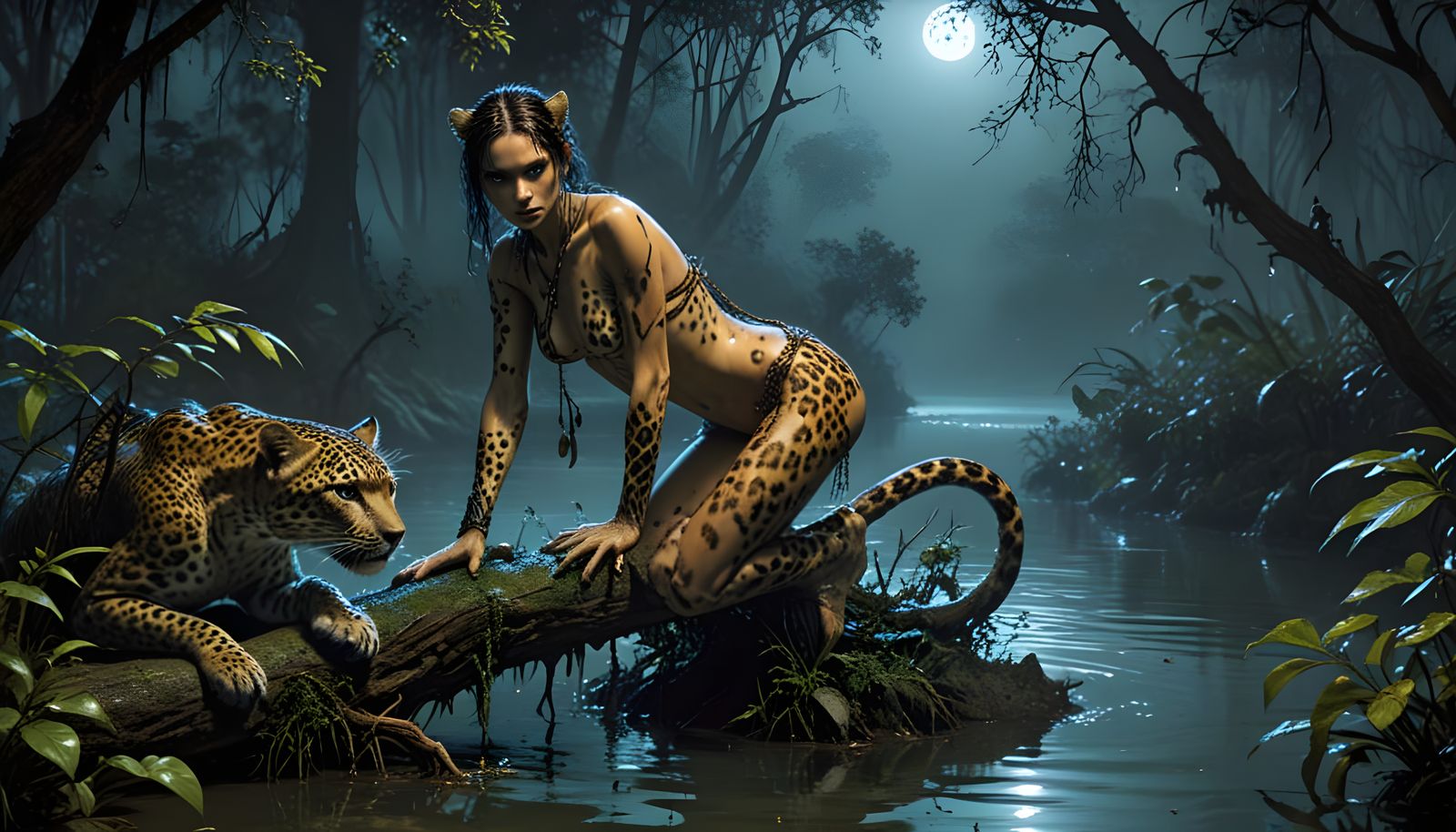 Nighttime brings out the jungle in us all