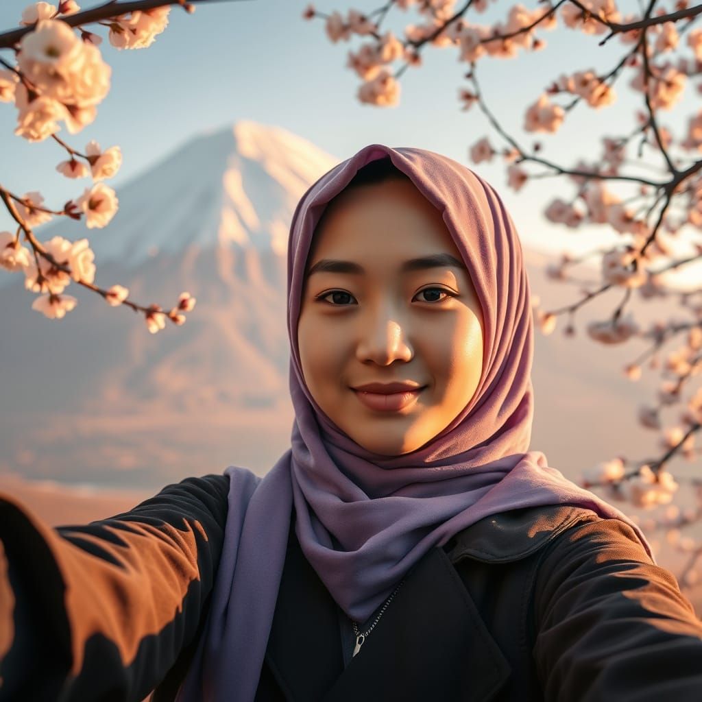 Young South Korean Artist Captures Serene Selfie at Sunrise ...