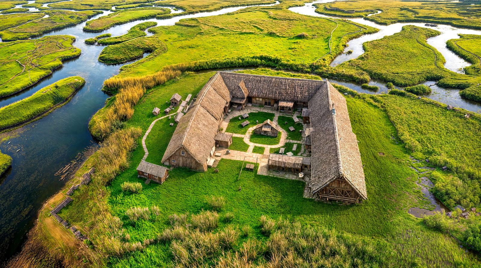 Viking Homestead Amidst Wetlands