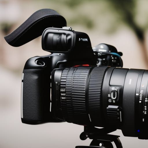 News Broadcast on Television Screen: Professional Photo