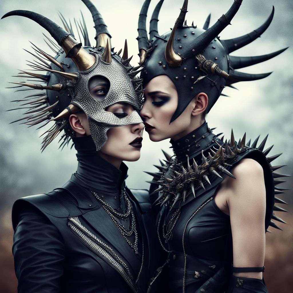 Gothic Romance: A Monochrome Study in Dark Fantasy