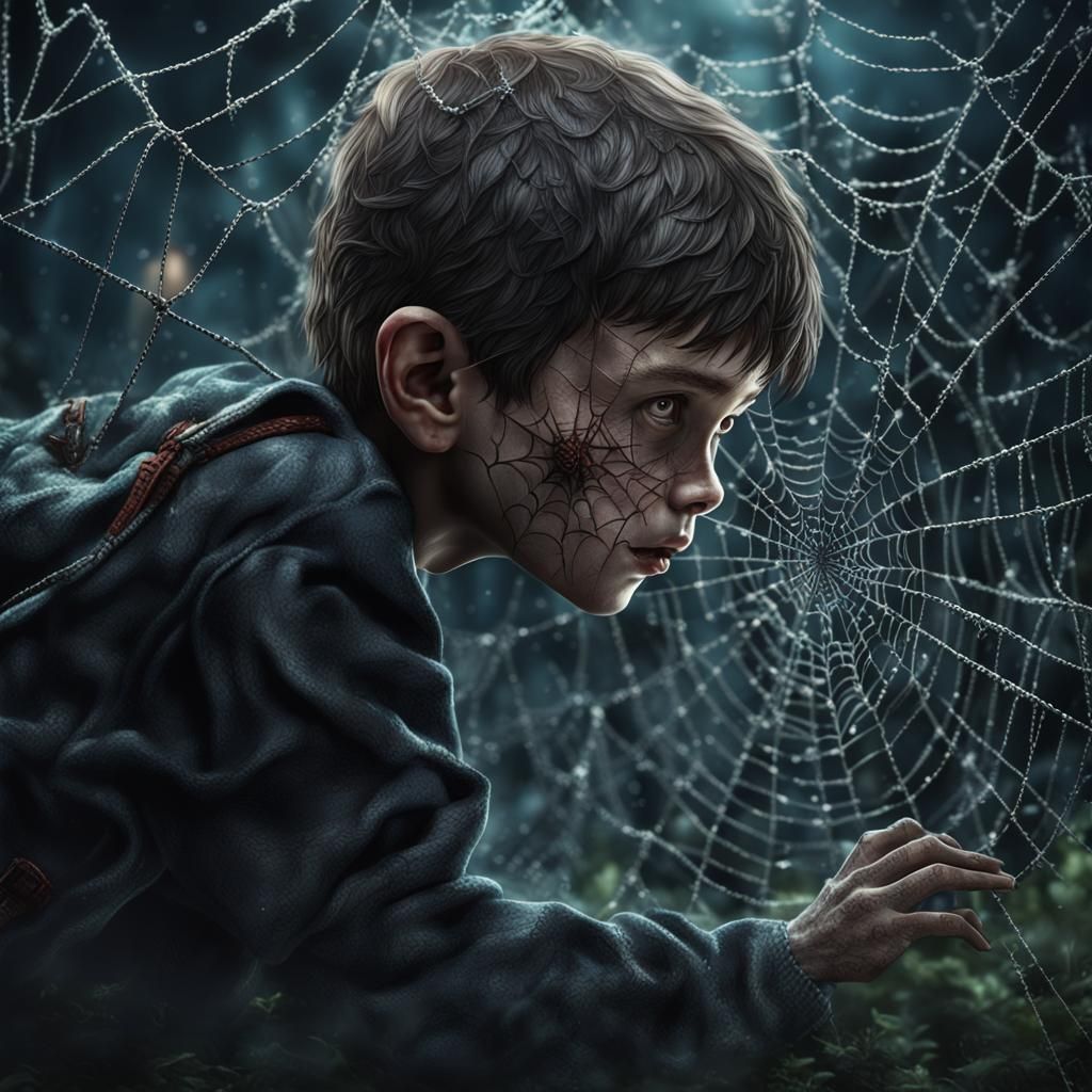 Cobweb boy