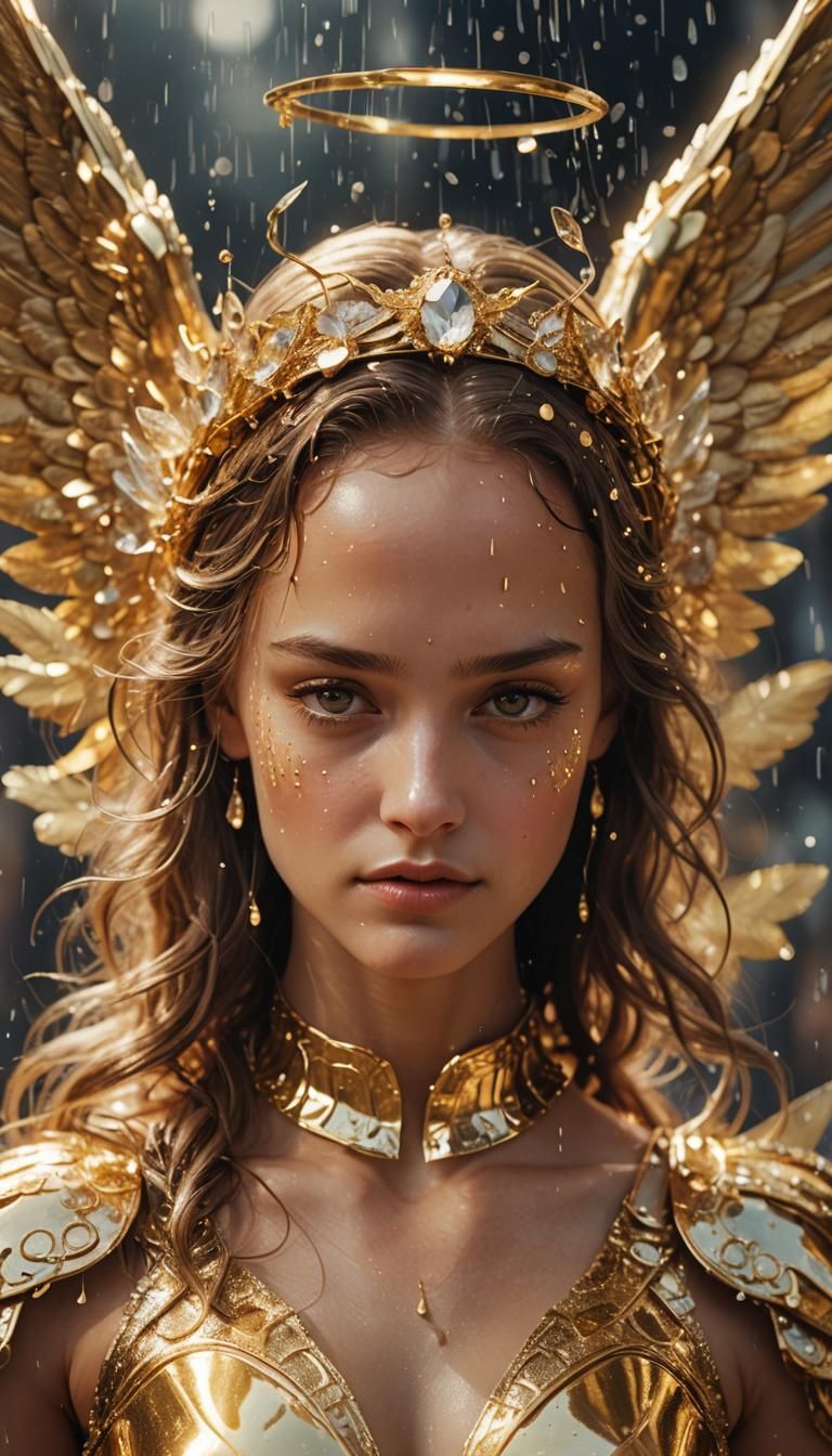 Golden Angel in Flight: Fantasy Cinematography