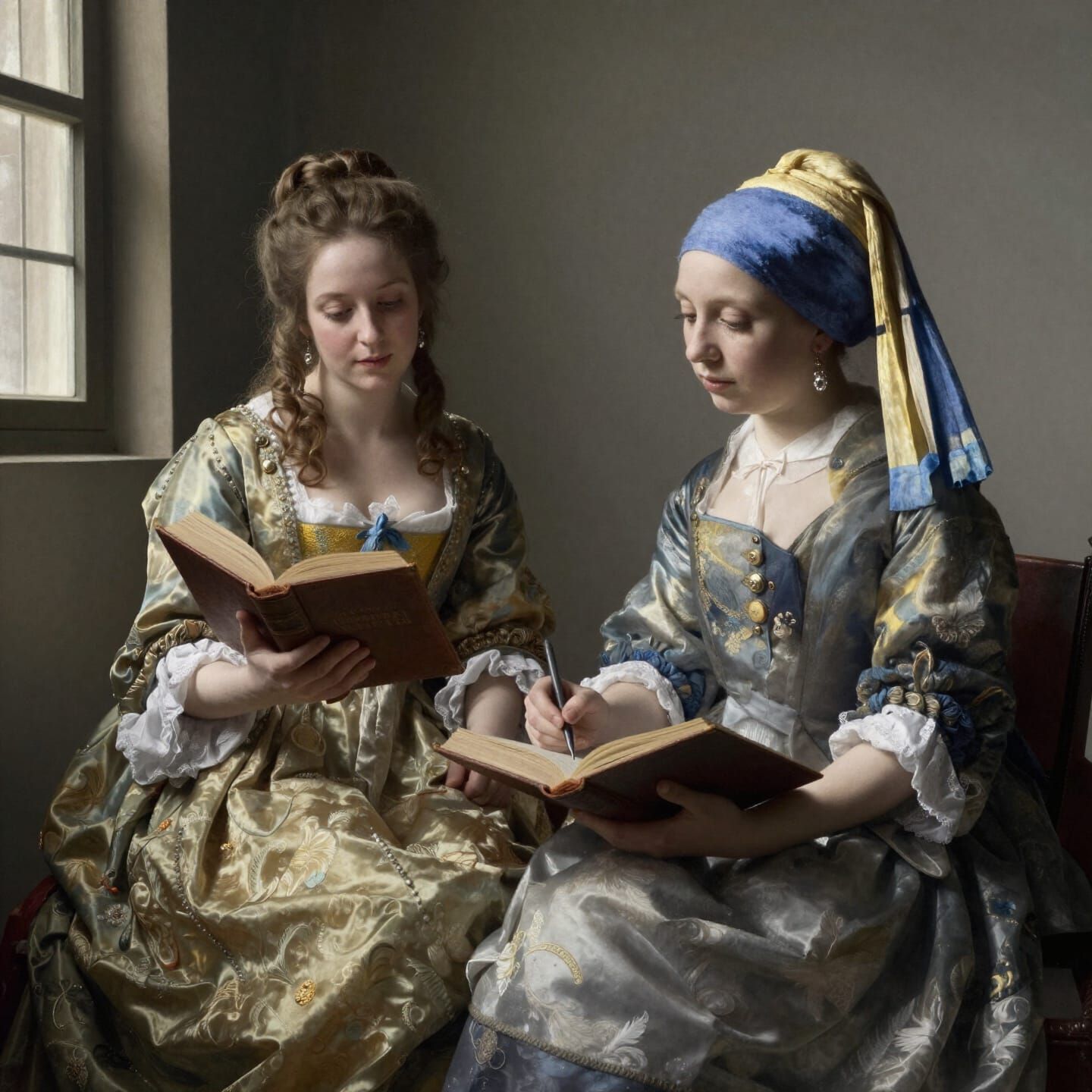 17th Century French Précieuses Reading and Writing