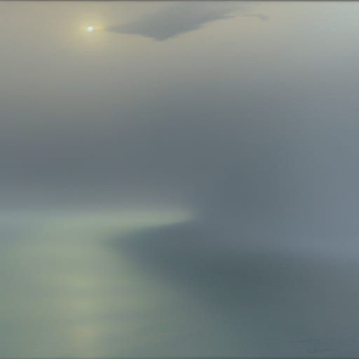 Surreal Oil Painting: Experiencing Death