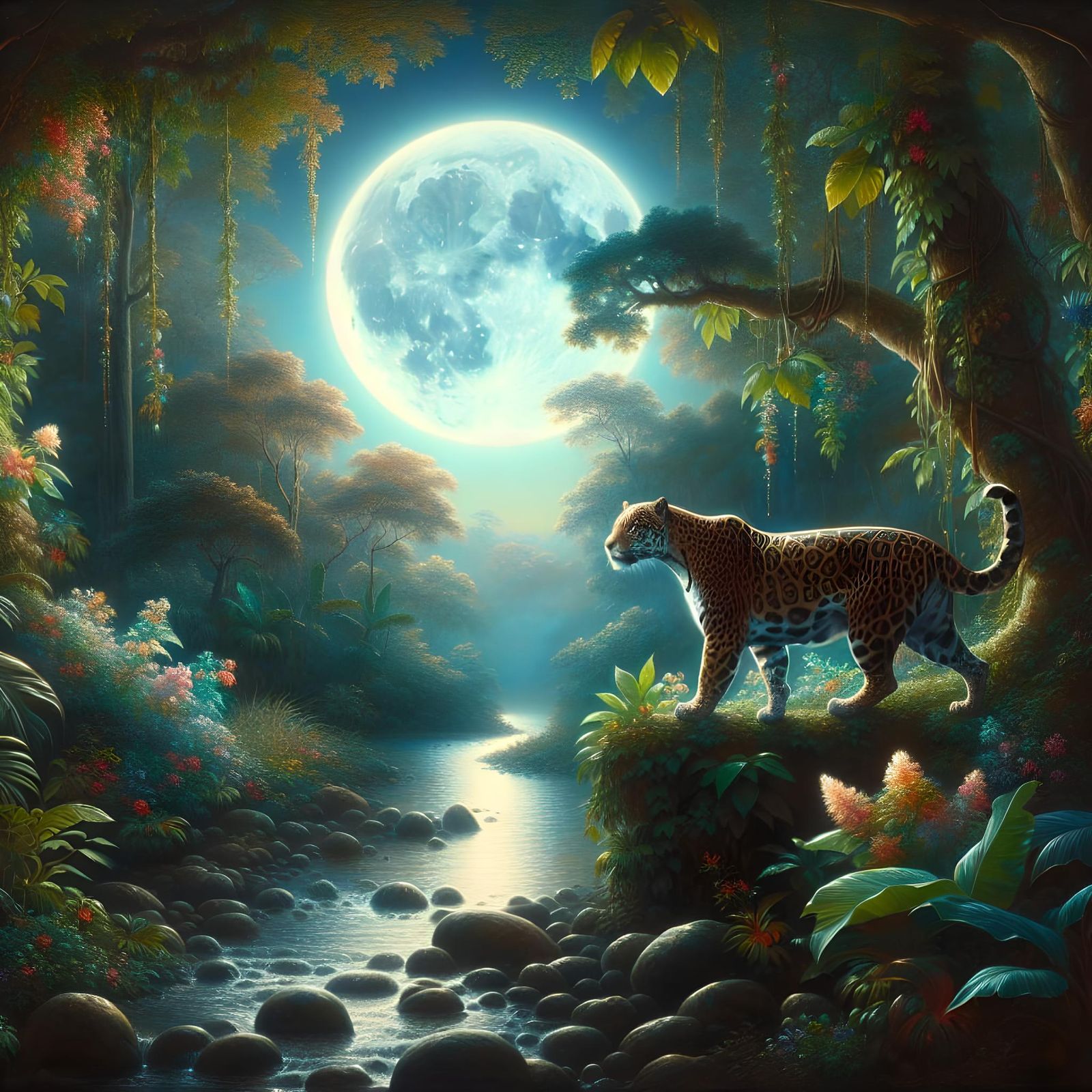 Jaguar, Moonlight Outing