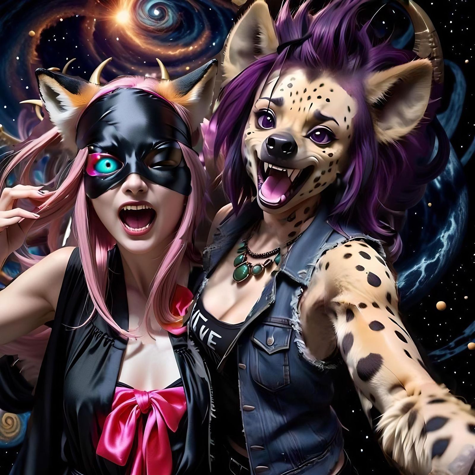 Cosmic Horror: Demon-Possessed Eye Nightmare