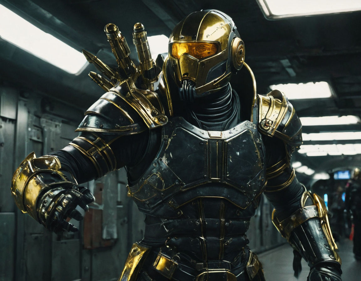 Golden Traveller in Epic Fantasy Film