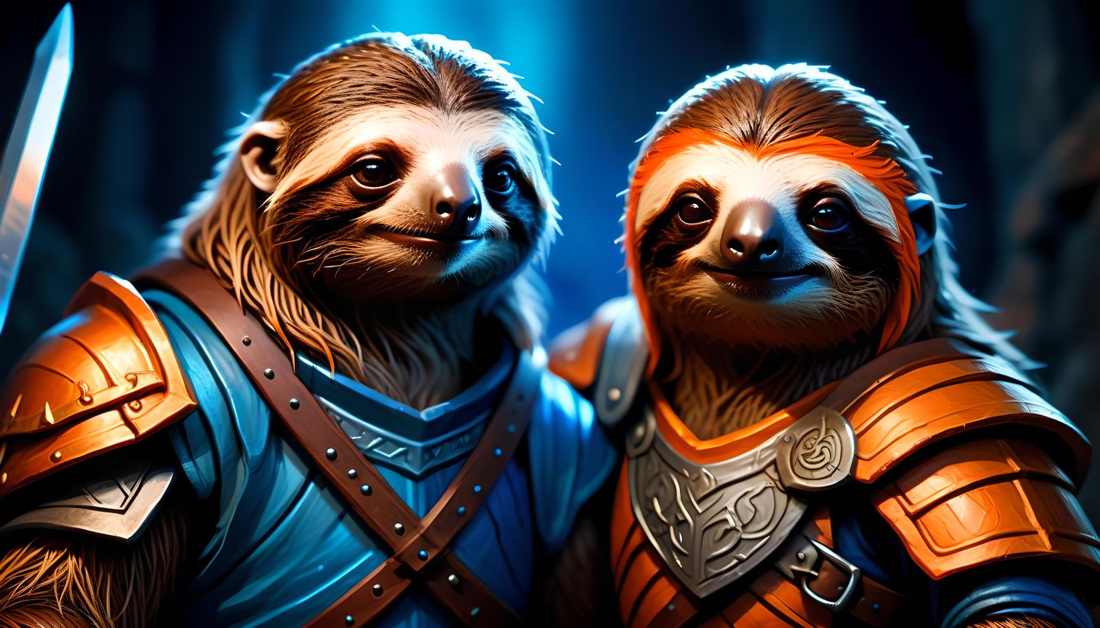 The RPG Sloth Warrior Slotherson Brothers Await Their Next A...