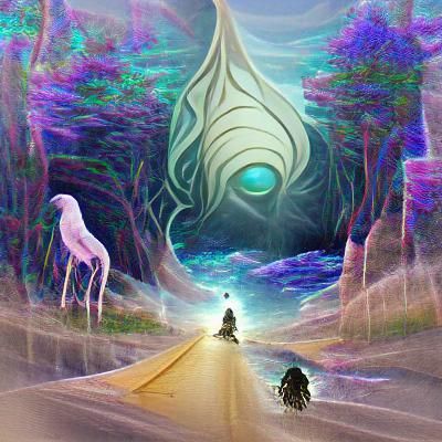 Journey of the Unseen: An AI Exploration