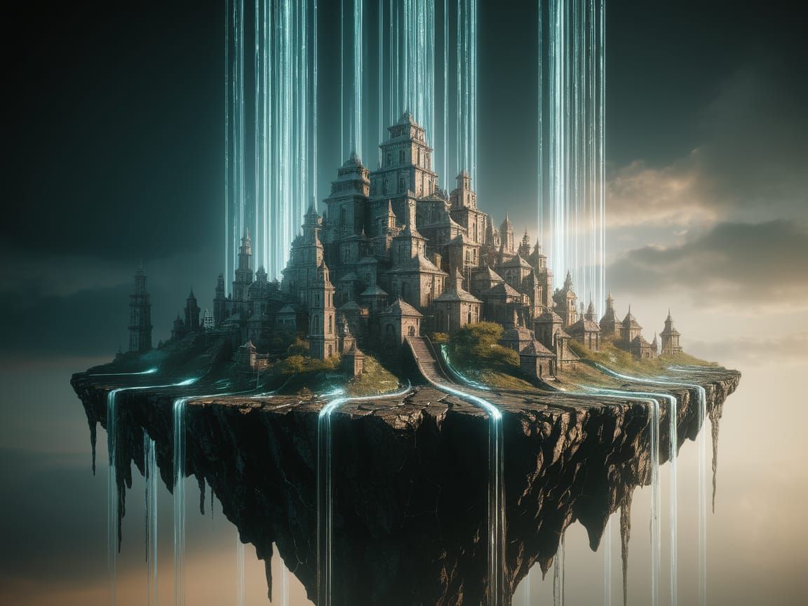 Biomechanical Oasis on Obsidian Isle