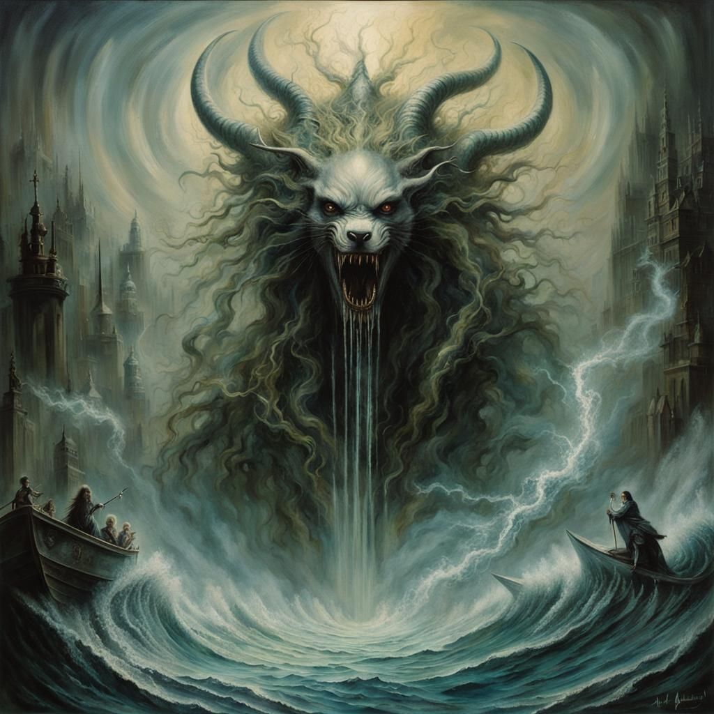 Creepy Pasta Ritual with Metamorphic Beasts