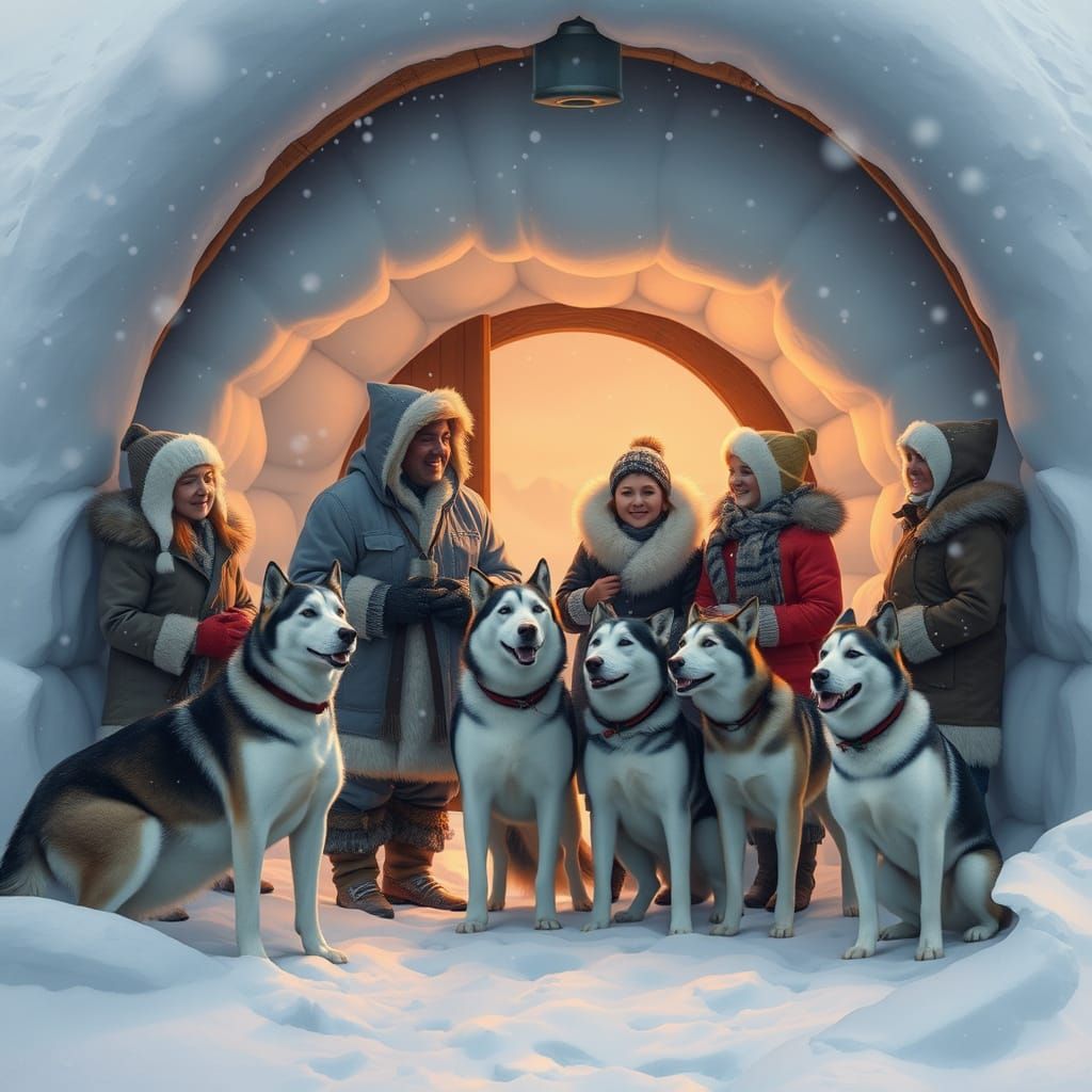 Warmth in the Arctic Wilderness