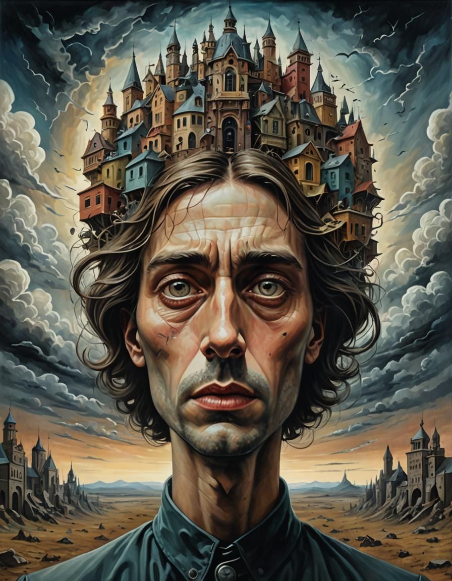 Surreal Agoraphobia: A Dark Fantasy Composition