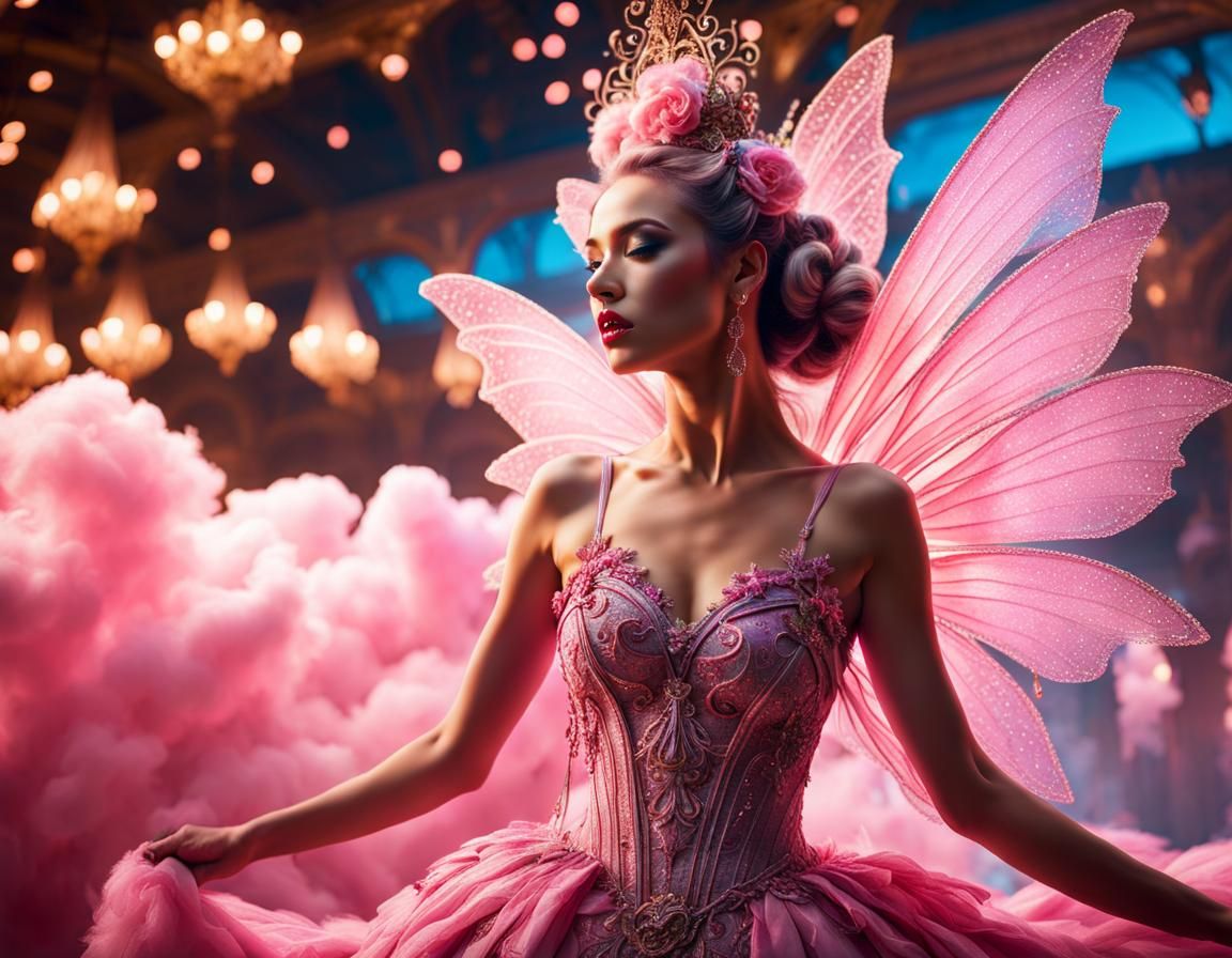 Sugar Plum Fairy Vogue Cover in Unreal Engine 5