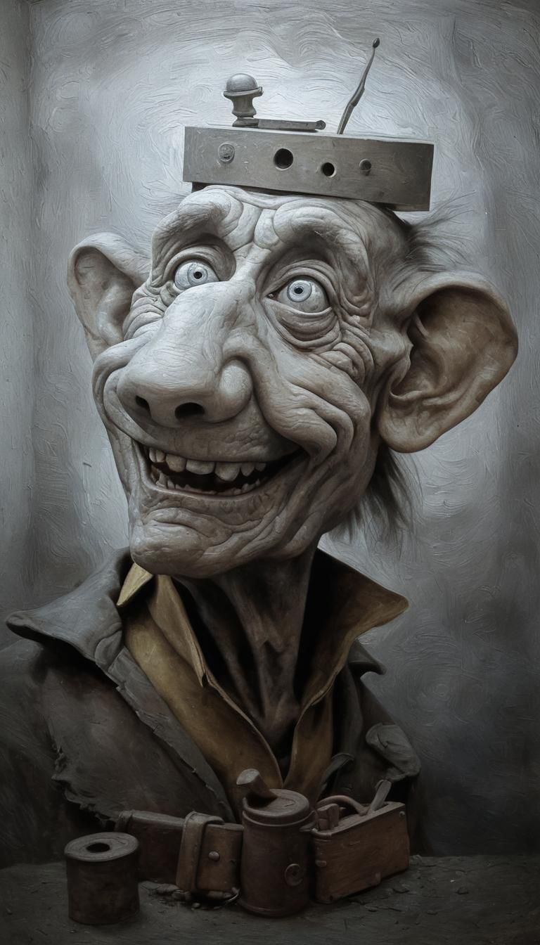 Surreal Psychedelic Art: The Perils of Television