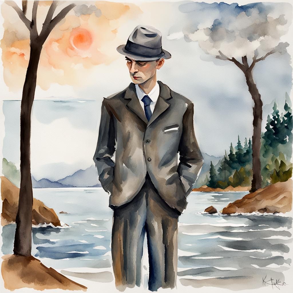 Epic Impressionist Painting: Kafka on the Shore