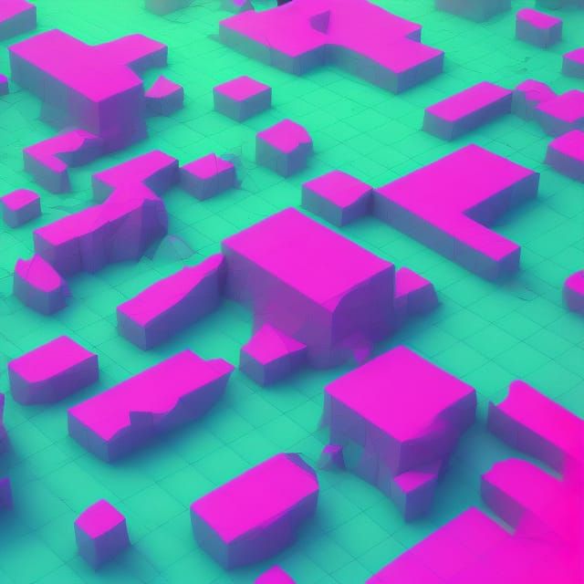 Vaporwave Beach Scene in 90s Anime Style