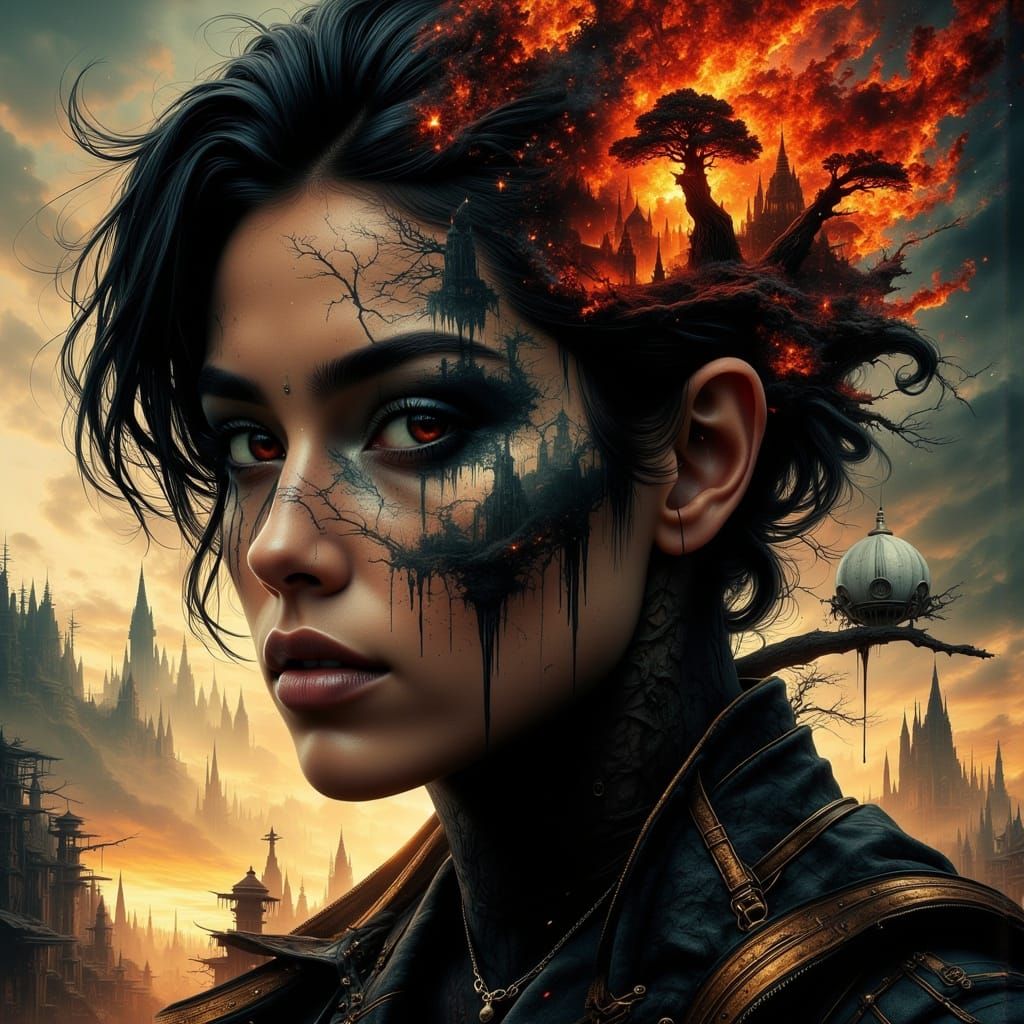 Raiden Sloane: Stone Butch Warrior in Abstract Reality