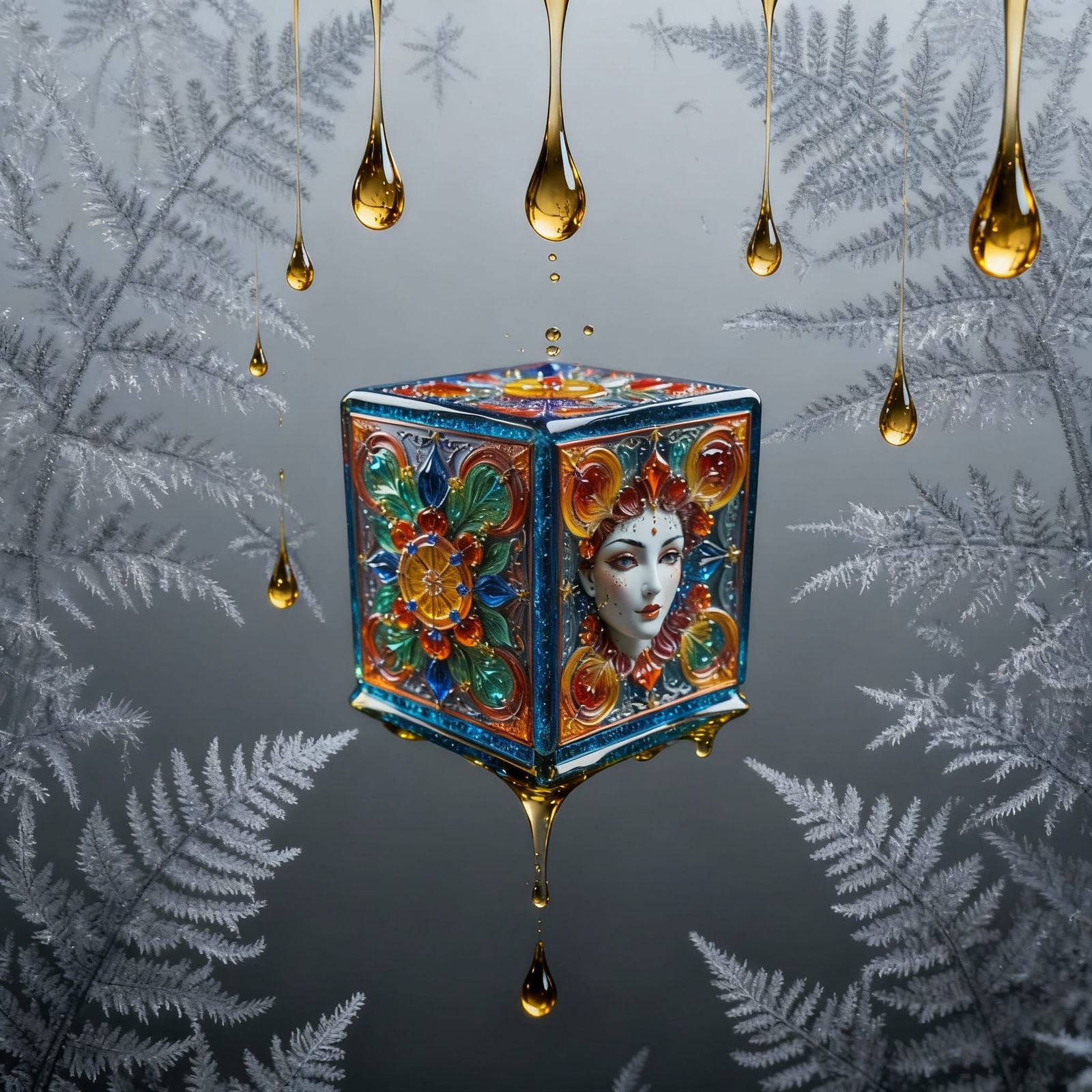 Combine parts of images so it looks elegant