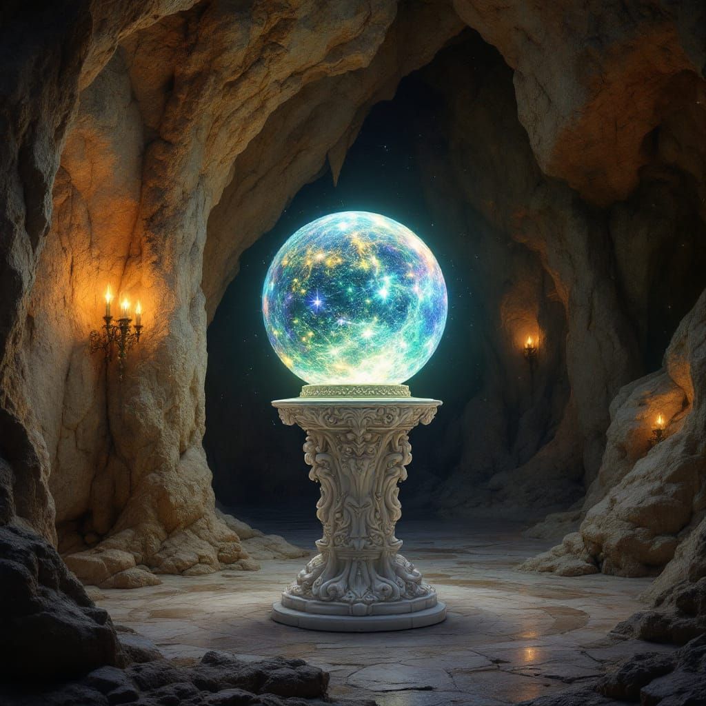 "Do you see that Palantir in the alcove?" began Asheqla. "Ye...