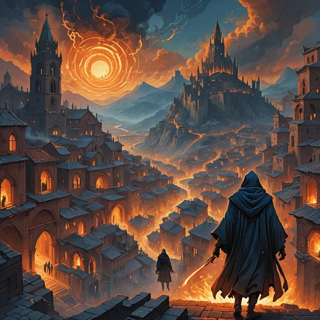 Dante's Inferno: A Divine Comedy Concept Art