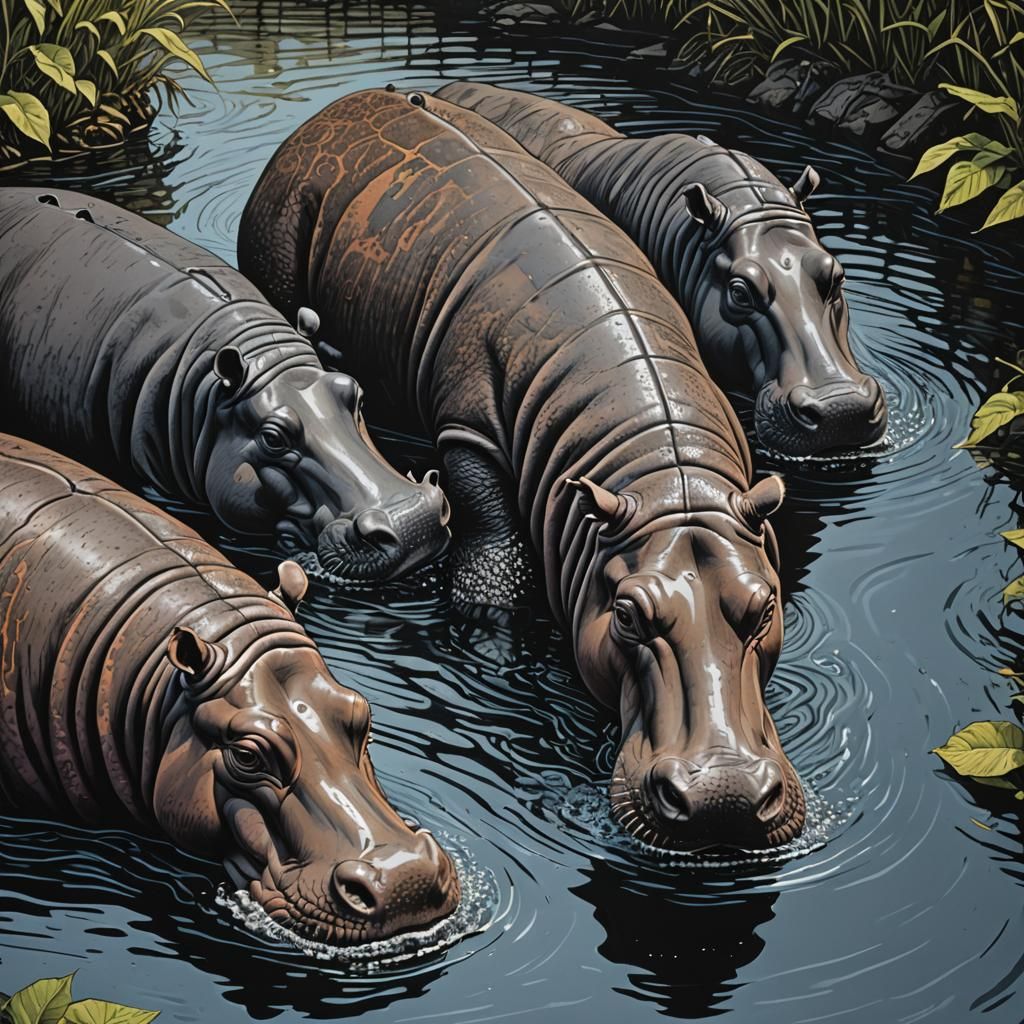 river horses