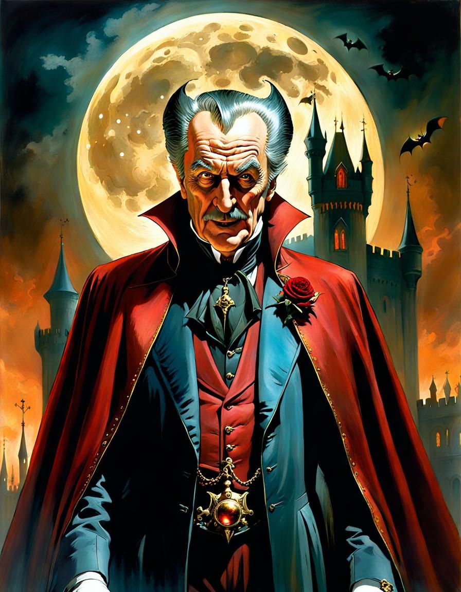 1964-1966 Al Lewis - Grampa "Dracula" #4