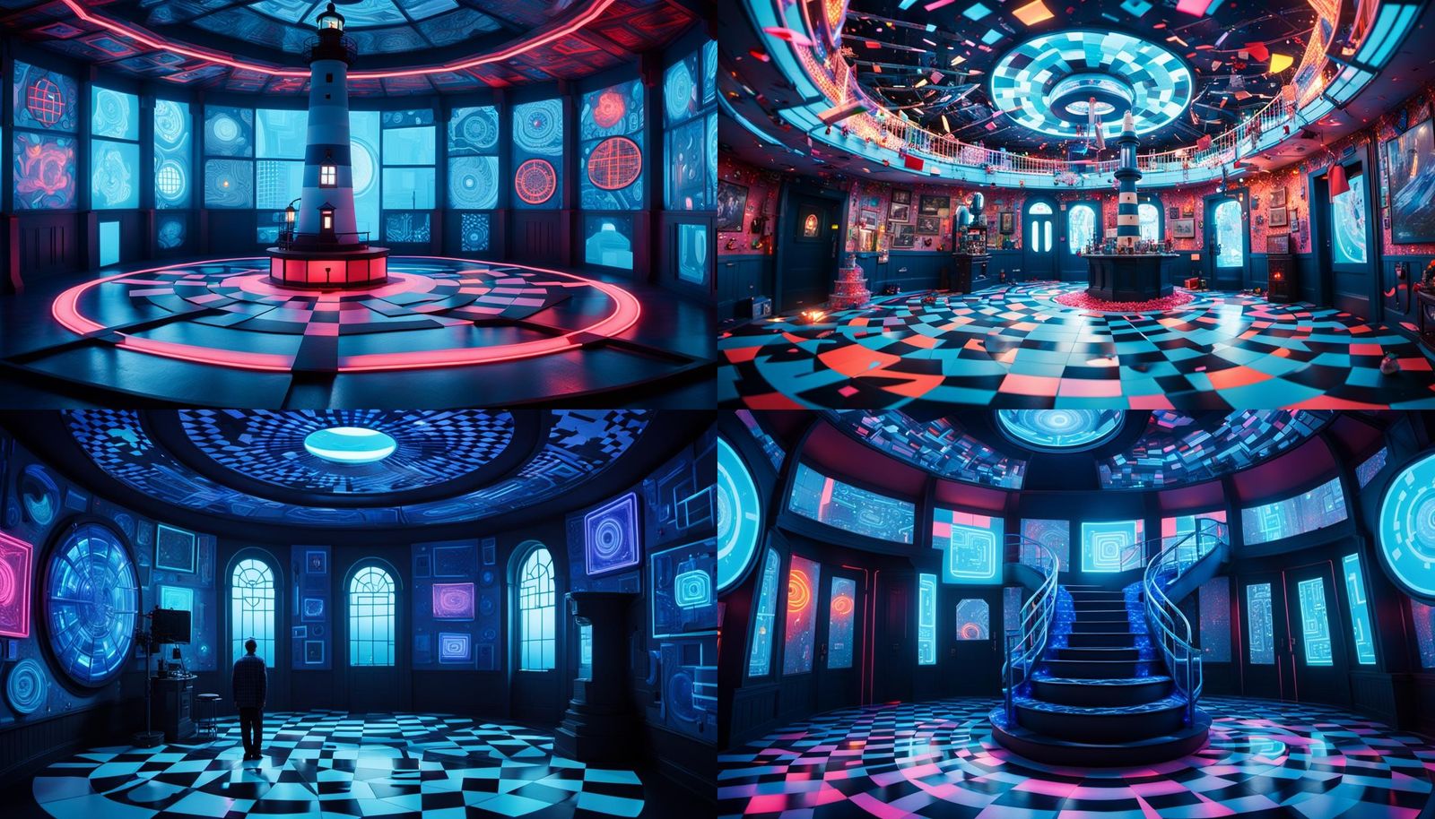 Dreamlike Dark Fantasy Scene in 2000s Film Style