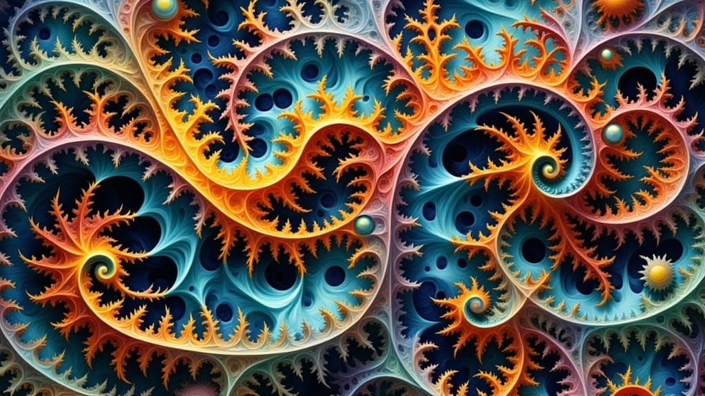 Fractal Universe in Vibrant Hues