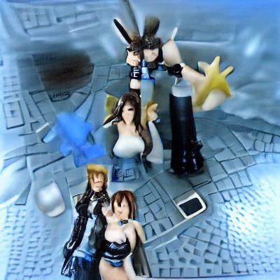 Final Fantasy VIII Selfie with Main Characters