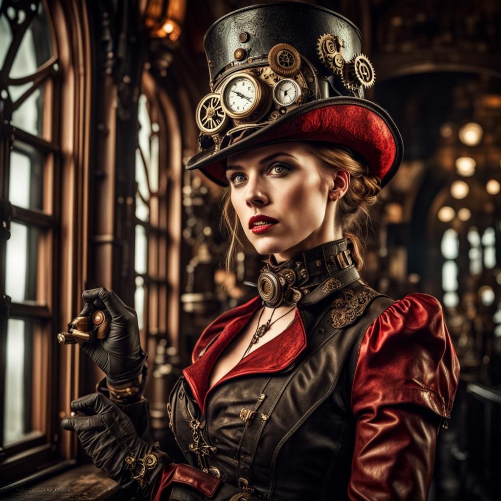 Steampunk Lady Monica