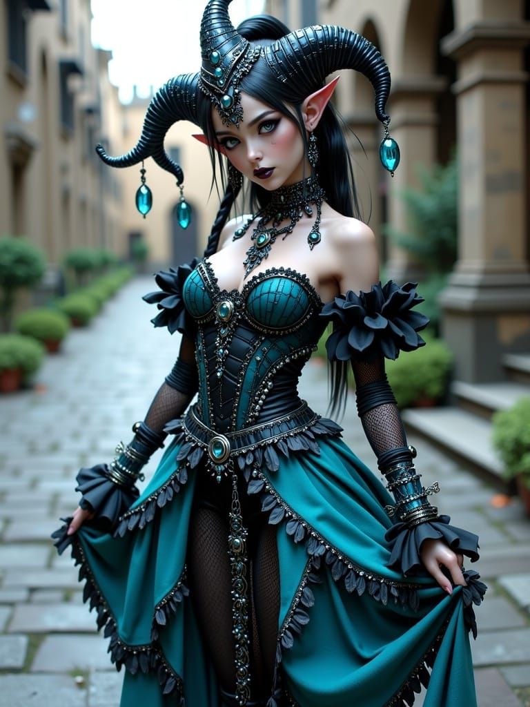 Dark Mistress Jester