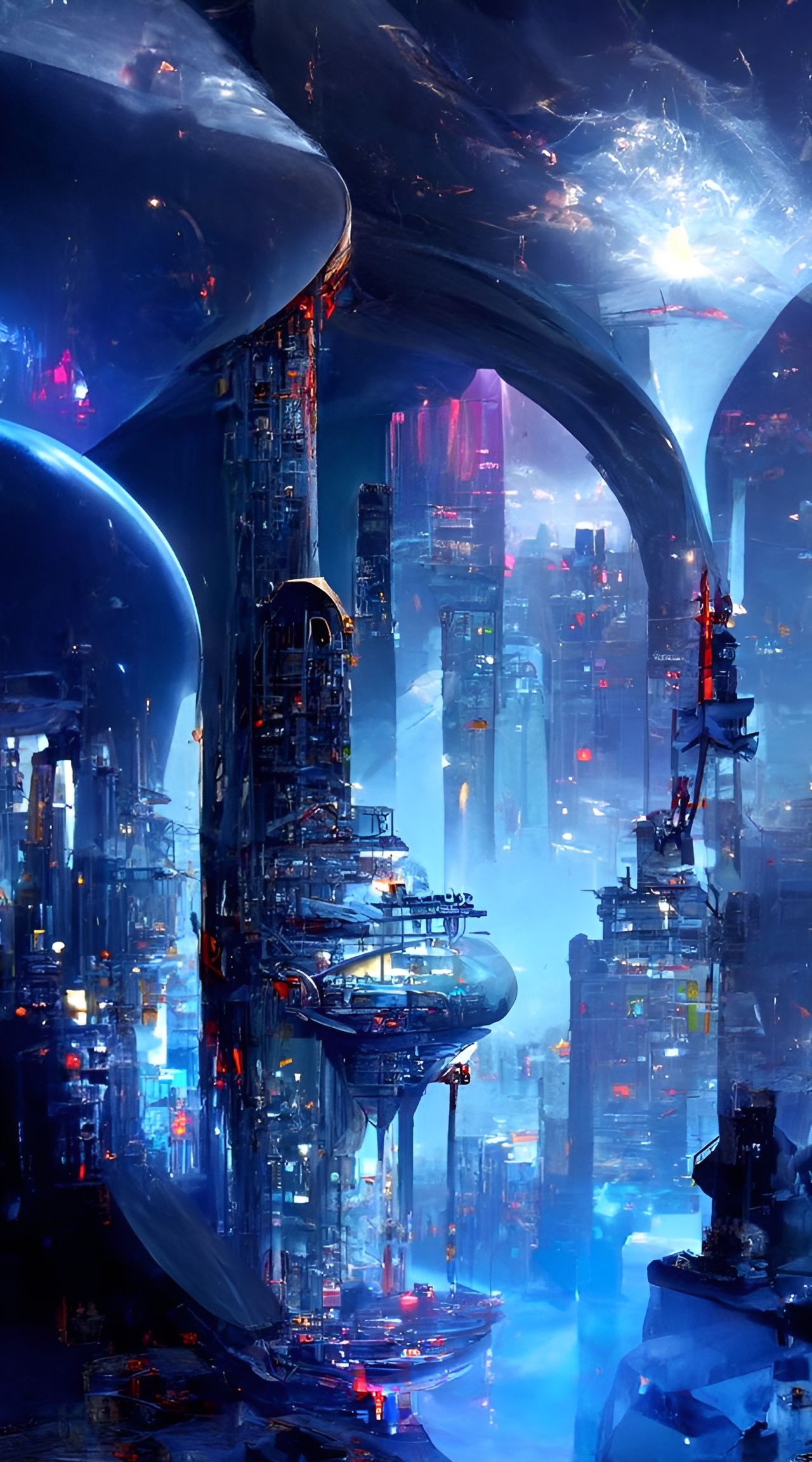 Futuristic Megalopolis