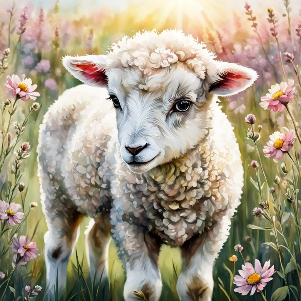 Nelly the Nervous Lamb