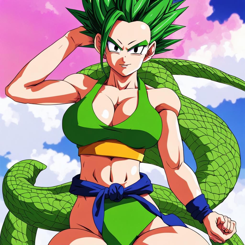 Kefla in Bikini: Anime Key Visual Art