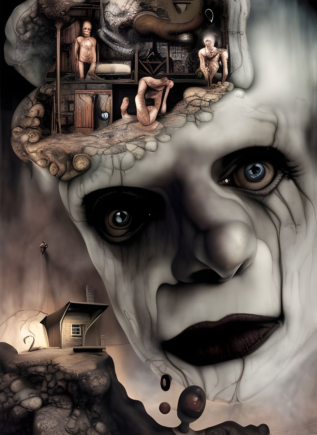 Einstein's Secret Orchestra: A Surreal Photographic Dream