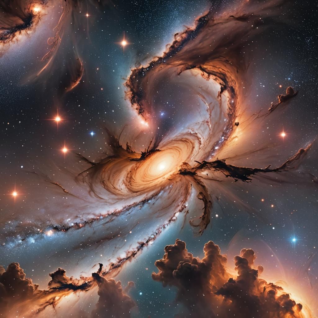 Cinematic Milky Way Digital Matte Painting