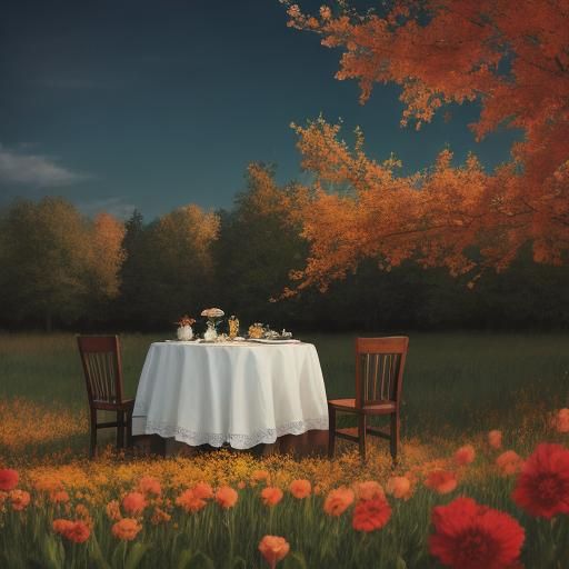 AI Generated 'Sweet September' Image