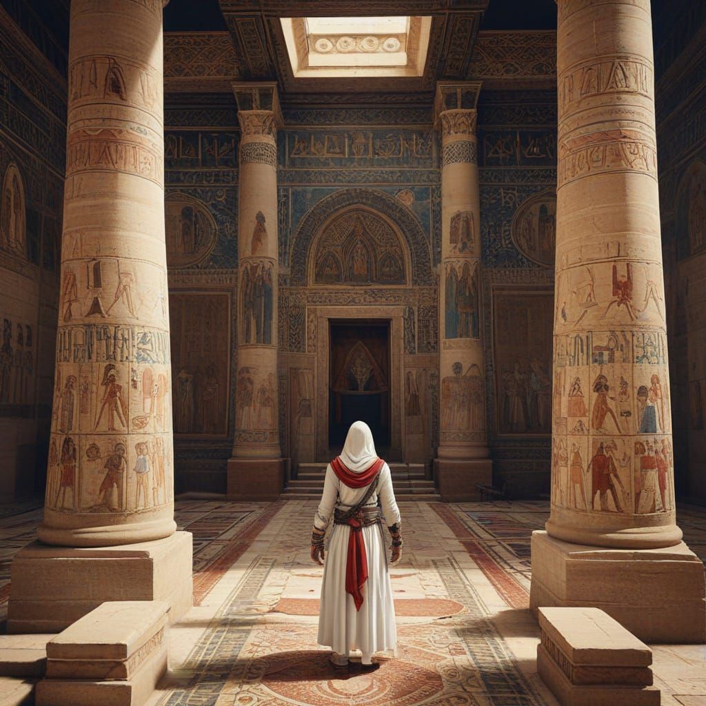 Assassin's Creed and Hatshepsut Elope in Egypt