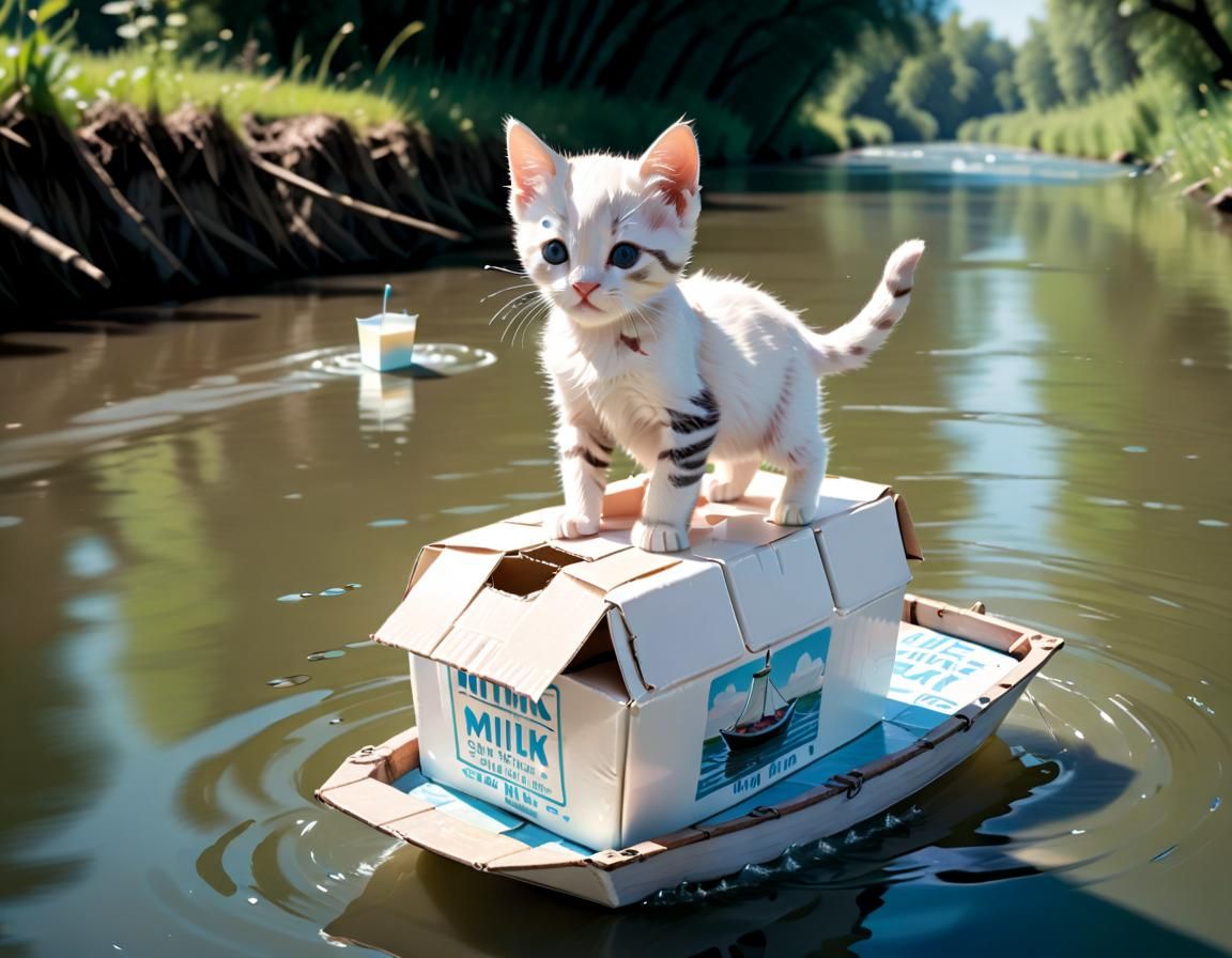 Milk Carton Boat