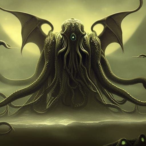 Cthulhu Rising: Epic Digital Matte Painting