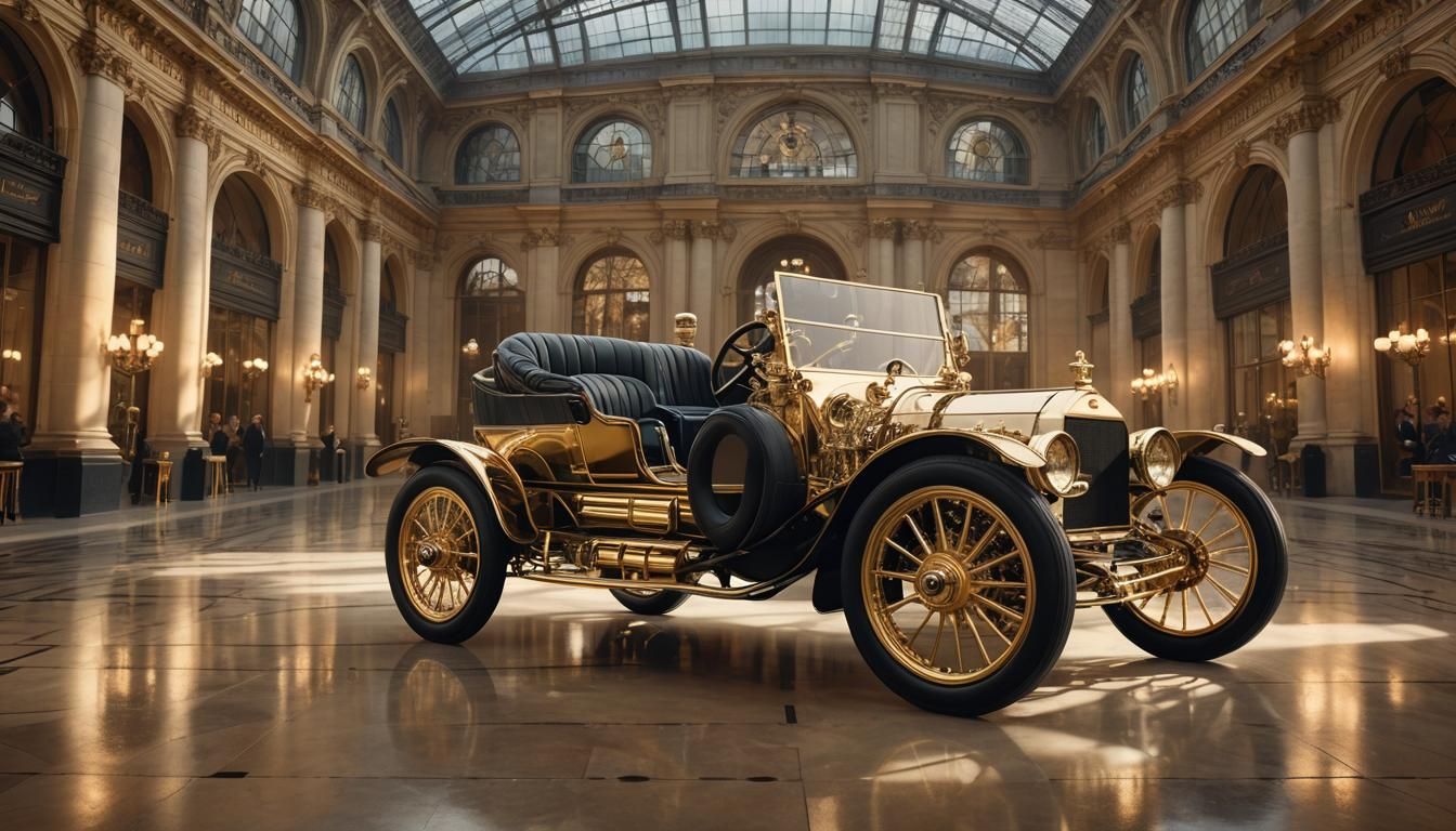 1904 Ford Race Car Displayed in Paris