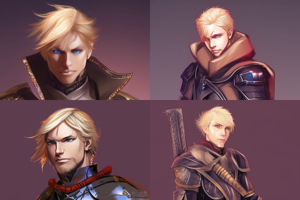 Cleric Portrait in Expressive Digital Style