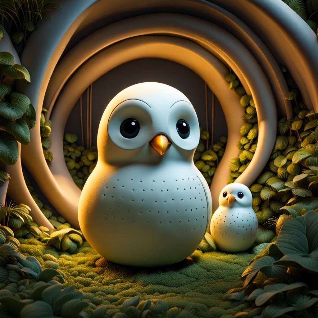 Clandestine Murmurlings: Digital CGI Character Design