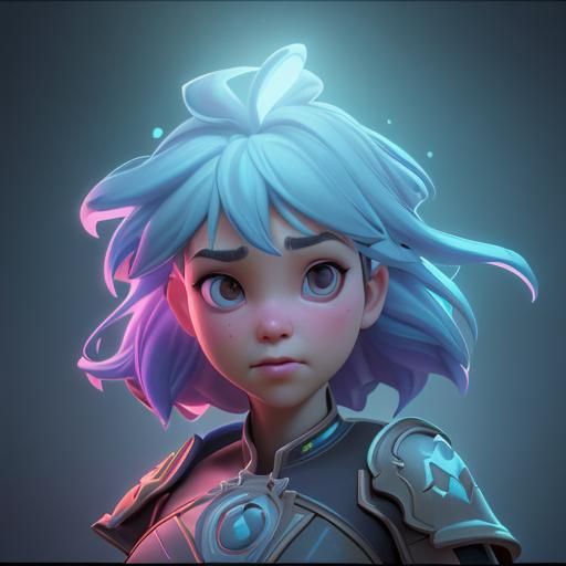 Hyperrealistic Portrait of a Chubby Princess