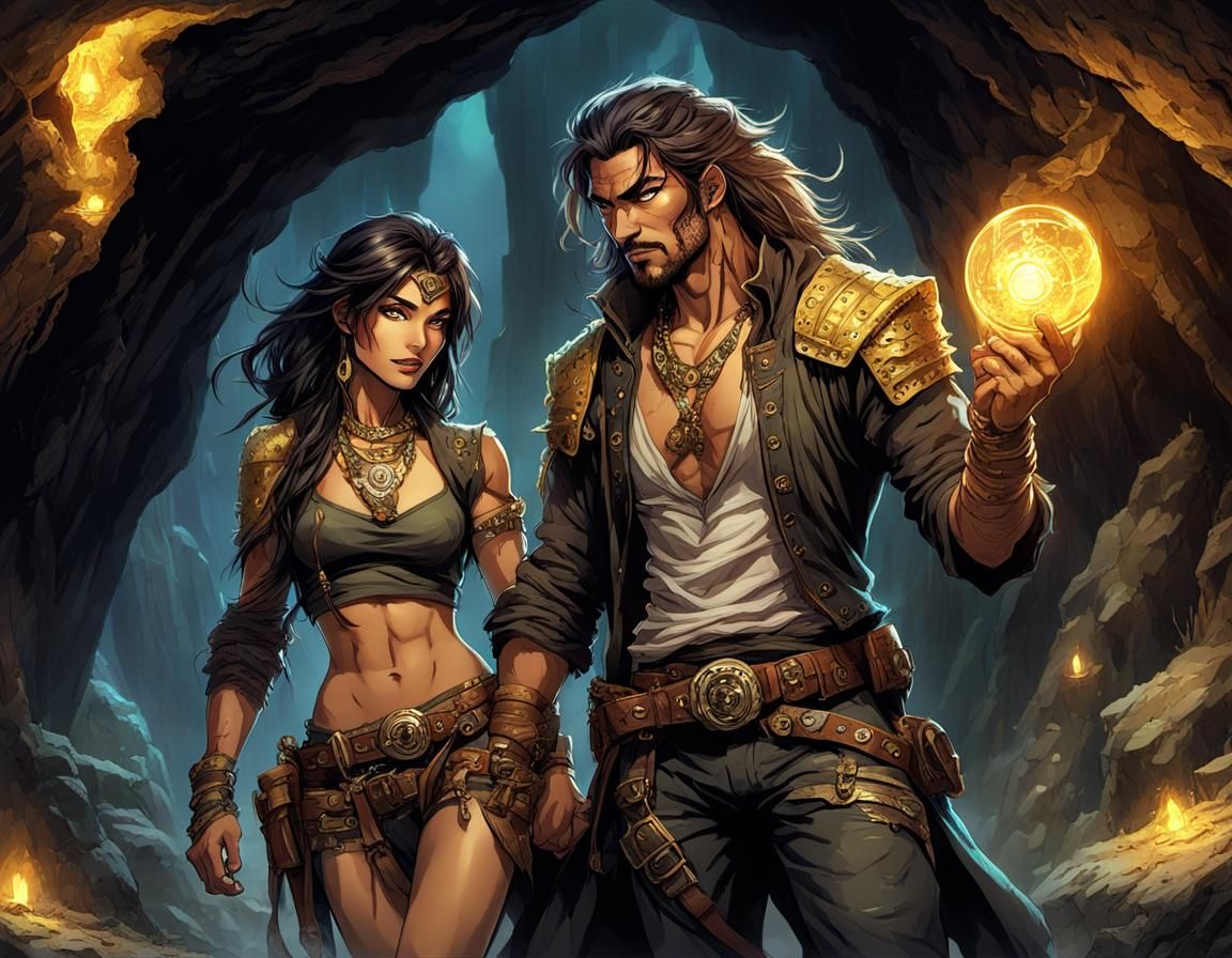 Fantasy Bandit and Rogue Reunion Sketch