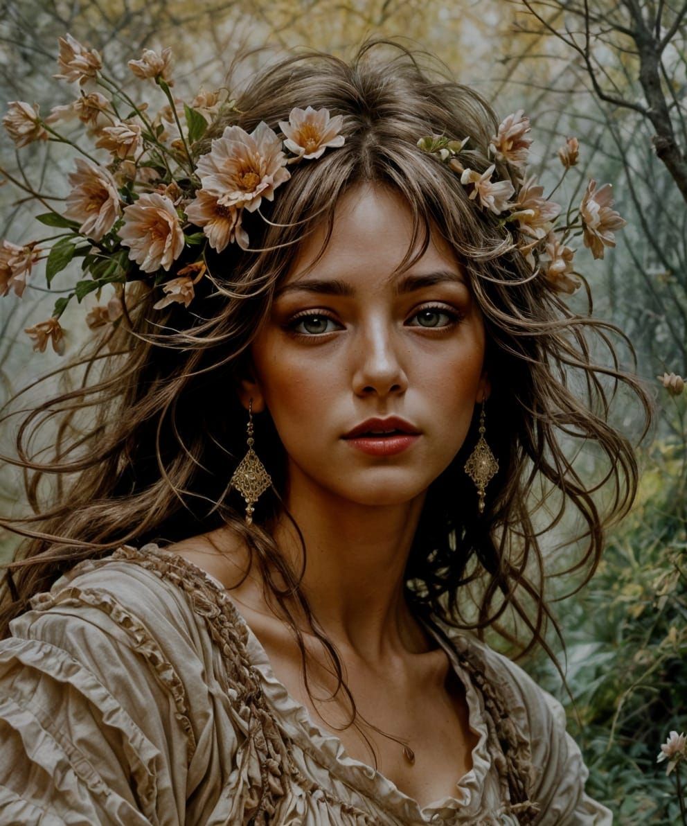 Surreal Dreamscape Landscape in Fantasy Art Style