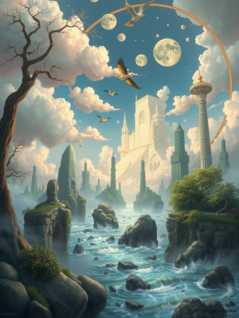 Surreal Dreamscapes: Blending Reality and Imagination